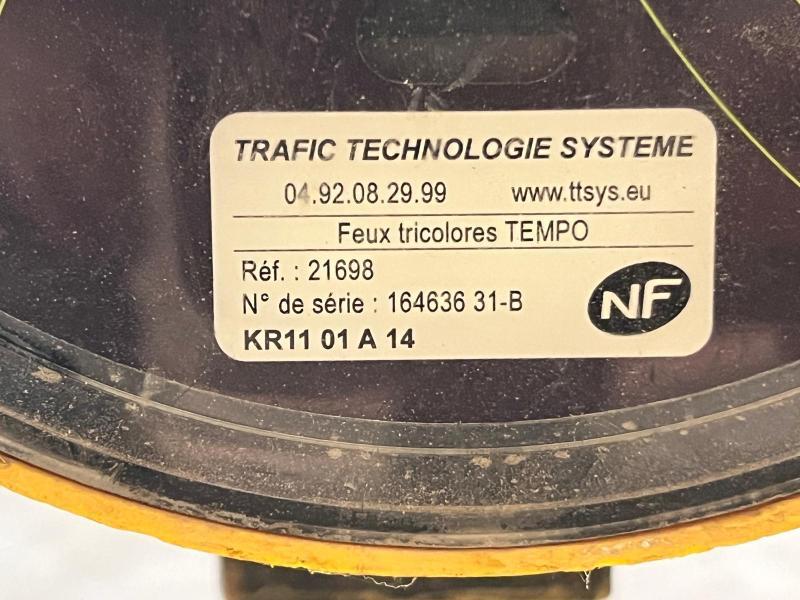 FEUX DE CHANTIER TRICOLORES tts tempo avec telecommande d'occasion_8