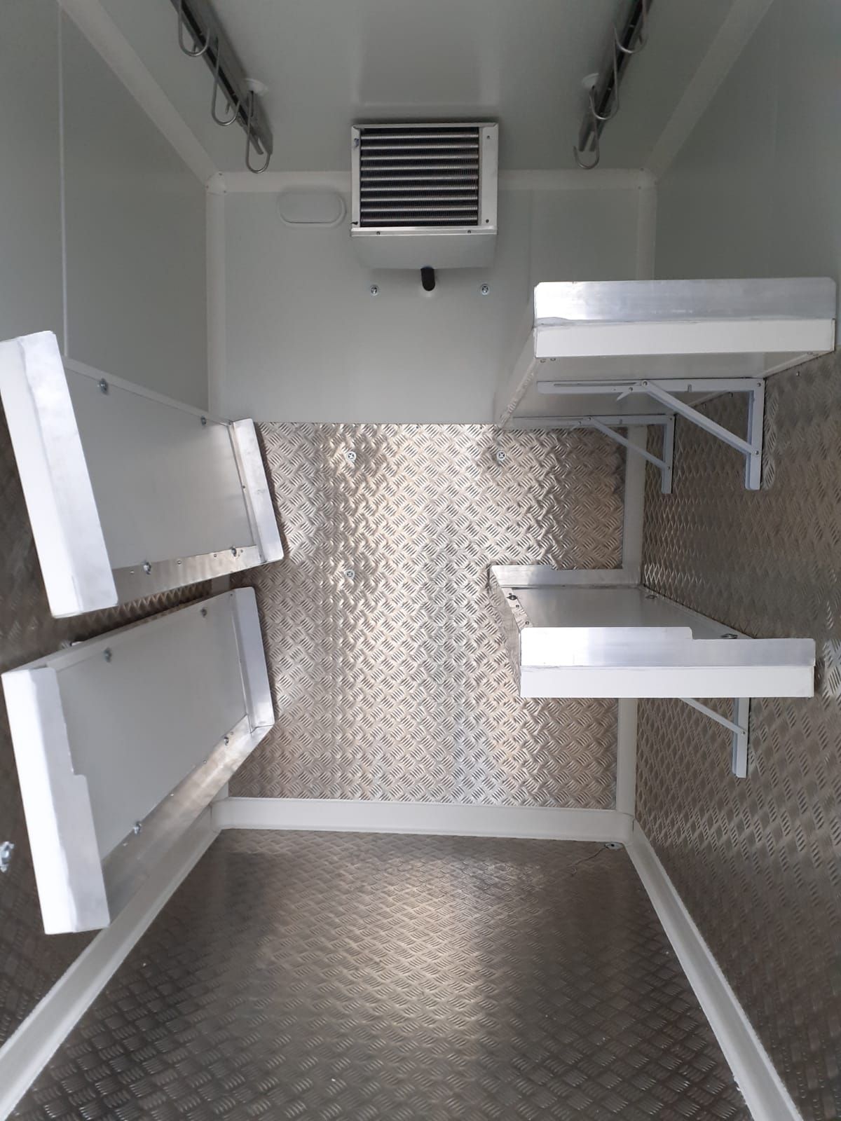 Remorque frigorifique double essieu 1300 kg - RAPHA 19 - dimensions 2m42x1m28x1m70 - température 0 à 5°C_8