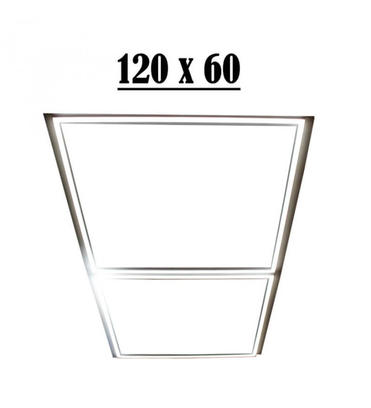 Cadre LED 60x60cm avec efficacité lumineuse élevée