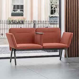 Siège sur poutre grand confort Harmonie - modulable avec tables basses et options personnalisables_8