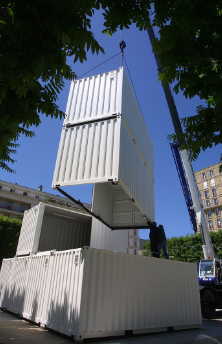Conteneur aménagé sur mesure - Chaudronnerie, isolation, peinture, revêtement de sol, électricité, menuiserie_8