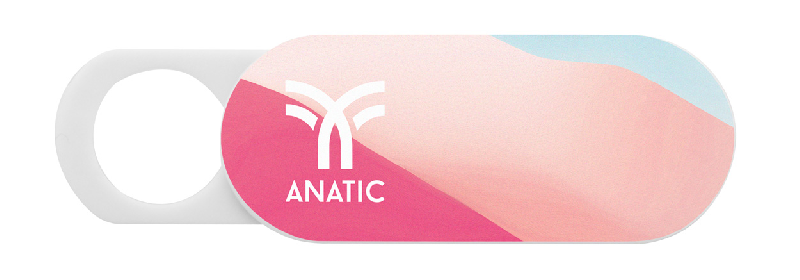 Cache webcam antibactérien - plastique adhésif - norme ISO 22196_8