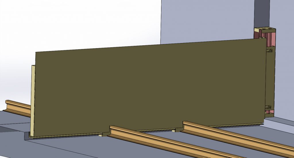 Portail / portillon anti-inondation - Protection d'accès à rail - Hauteur max. 2,5 m - Joint EPDM - Revêtement antirouille_8