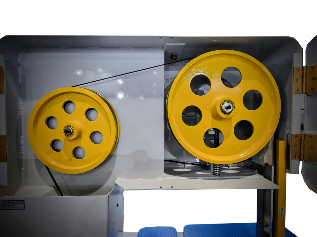 Scie à ruban verticale ARROW - SV455 avec variateur de vitesse et dispositif de soudage intégré_8