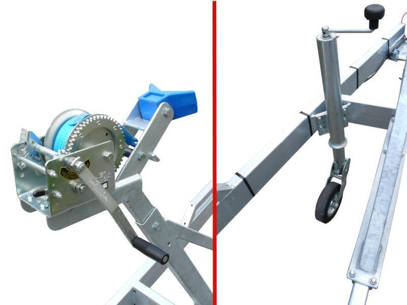 7m80- 3x1500 kg - 3500 kg - VLEMMIX - Remorque Porte-Bateau_8