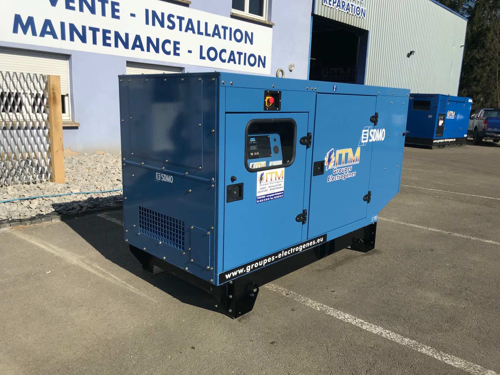 Groupe électrogène d'occasion - SDMO - 110 KVA_8