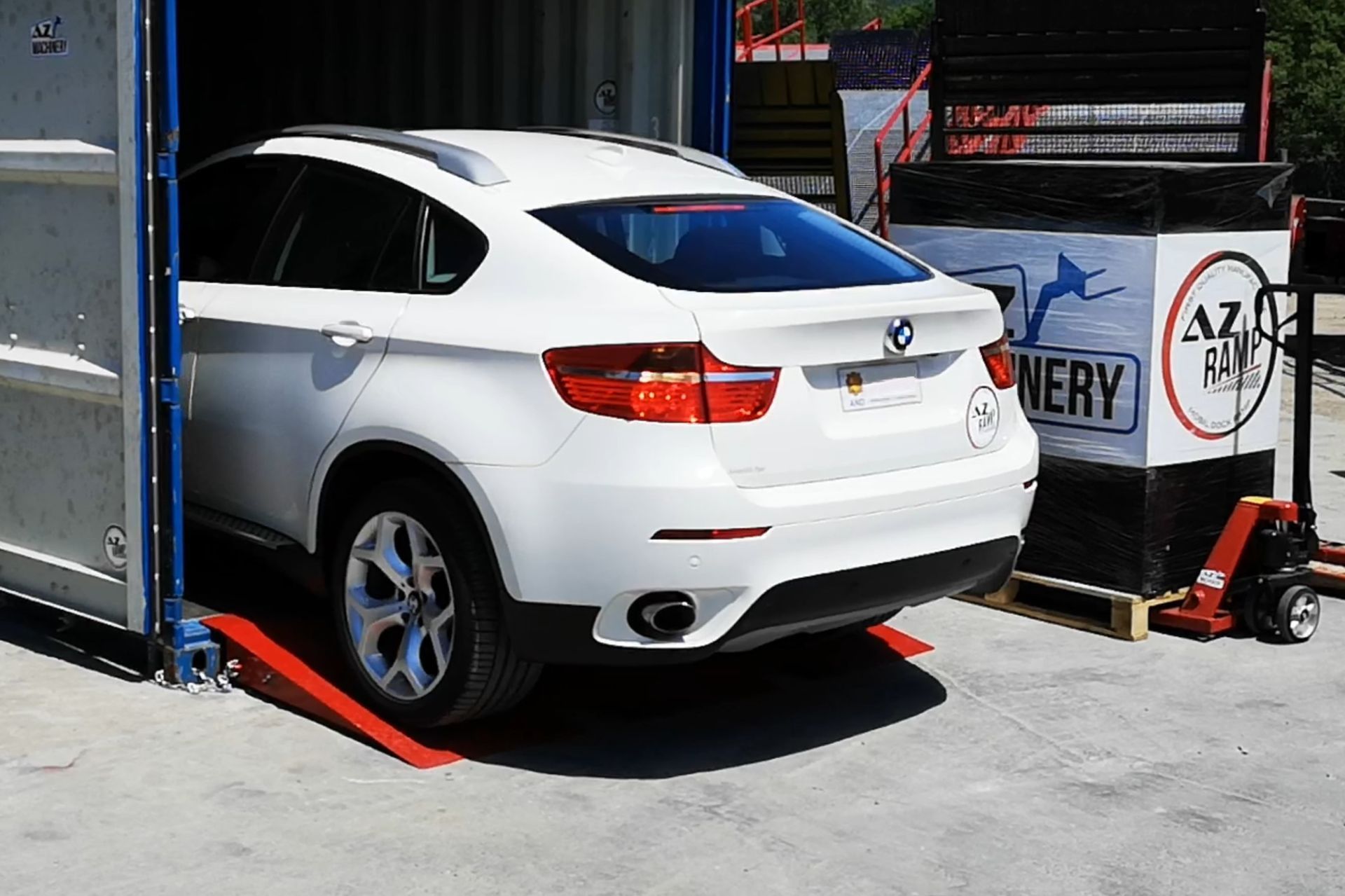 Rampe d'accès pour conteneur - Constitution simple et efficace - Capacité 6T - AZ Ramp HCRN-06_8