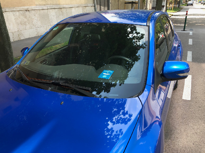 Disque de stationnement en papier plastifié personnalisable - Impression quadri incluse - Minimum 100 pcs_8