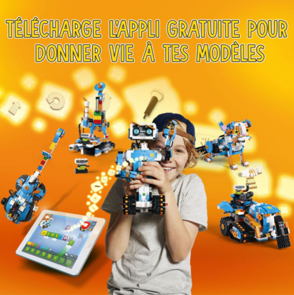 KIT ÉDUCATIF PROGRAMMATION ROBOT LEGO BOOST MES PREMIÈRES CONSTRUCTIONS_8