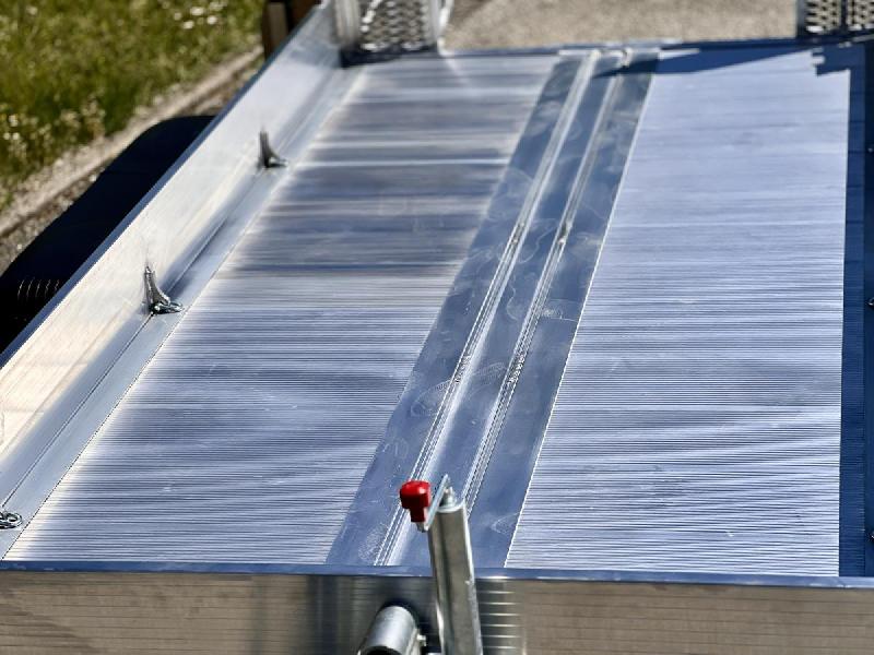 DEFINITIVE CLM Remorque porte engin aluminium 3T5 FLY35_8