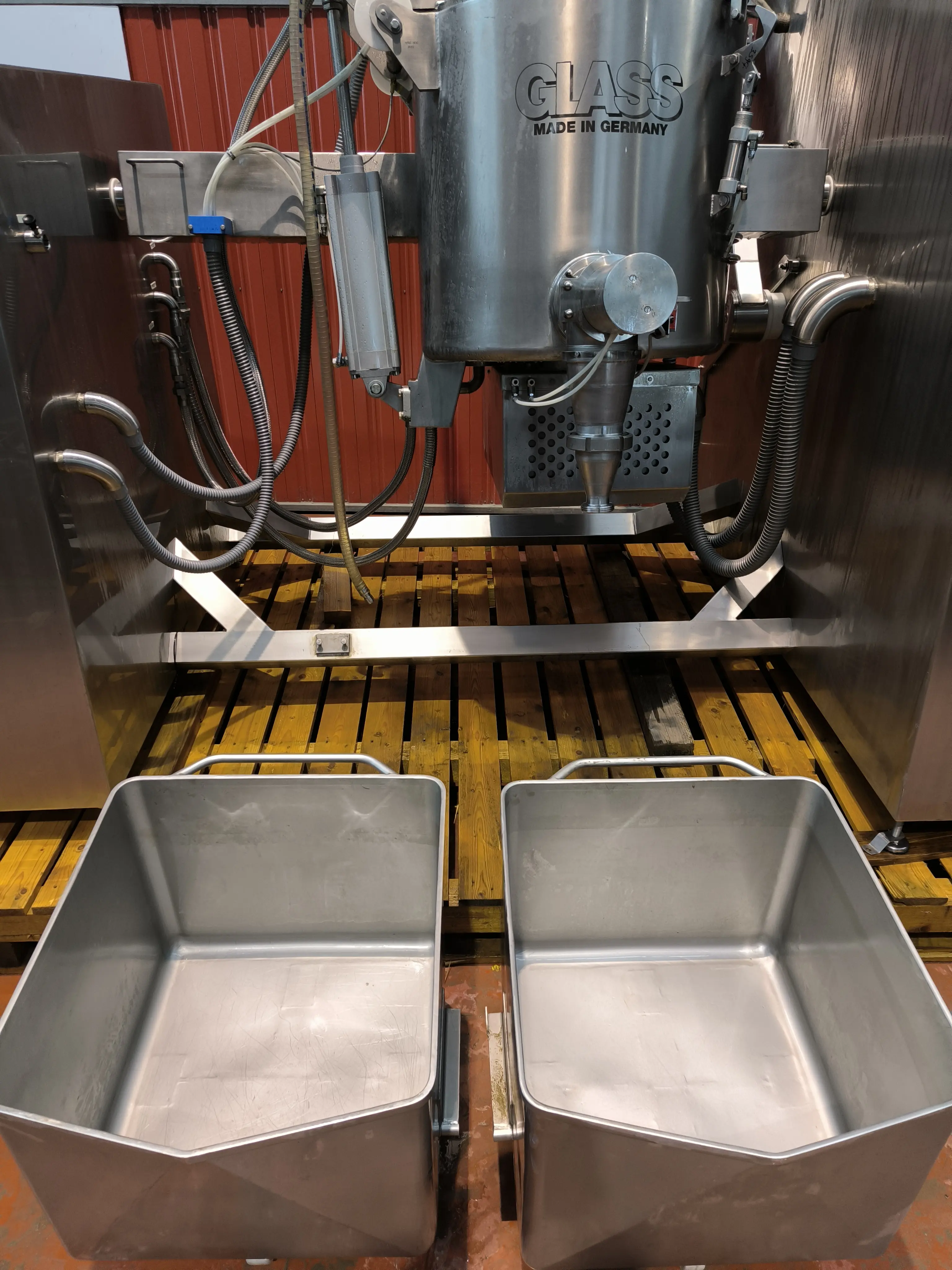 Mélangeur granulateur  inox 300 litres glass vas 300 avec agitateur, jaquette et cadres électriques - C13673_8