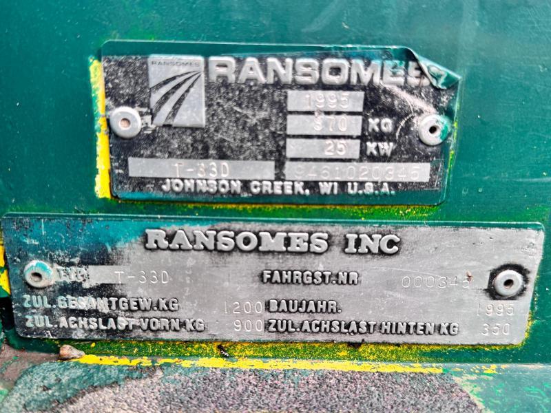 RANSOMES t-33d tondeuse autoportée 4x4 (net de tva)_8