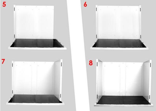 Chambre froide positive 210 x 210 cm avec sol_8