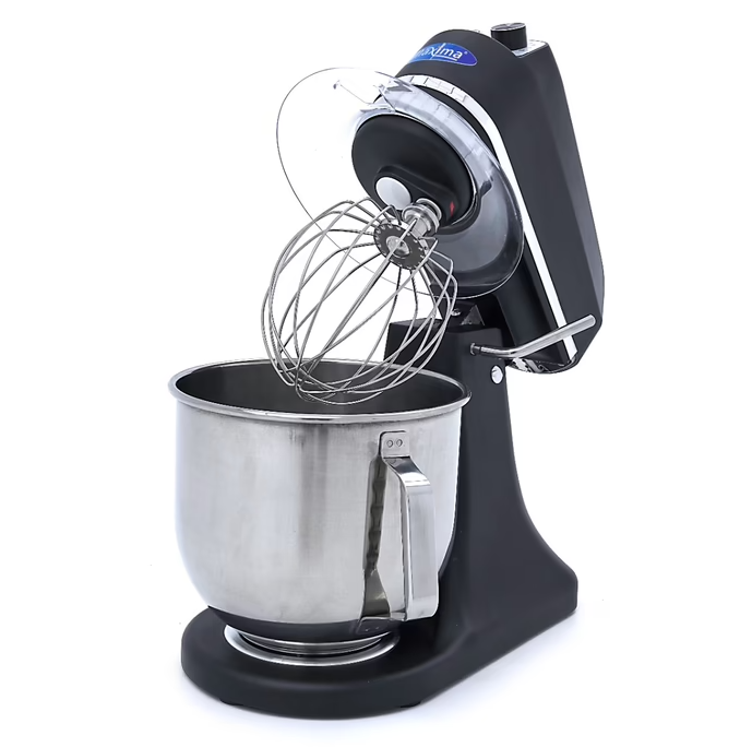Mixer planétaire - 7 L - jusqu'à 2 kg de pâte - noir mat | Maxima - 09360785_8