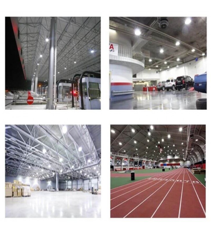 Cloche LED industrielle 100W - Epistar 3030 3D - 125Lm/W - IP65 - Réf 4801C2_8