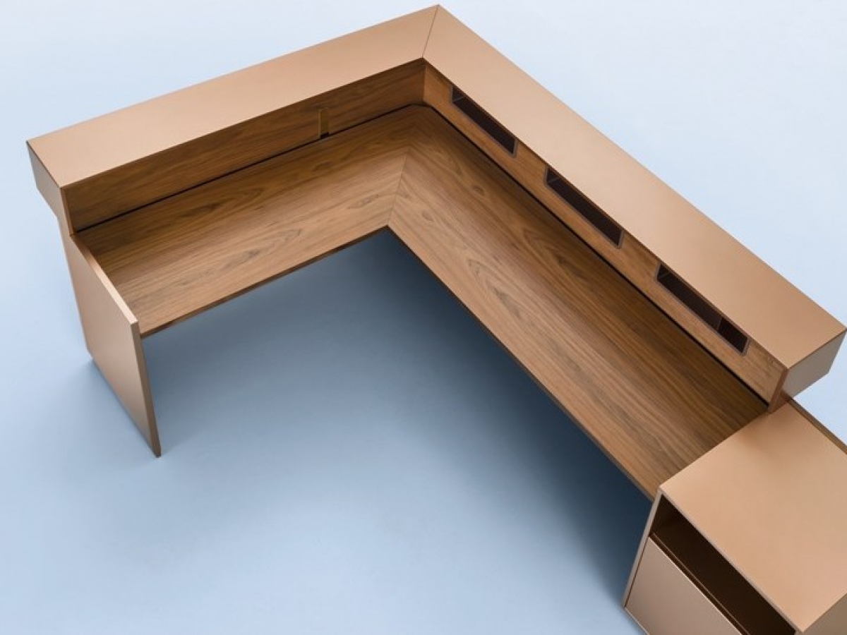 Banque d'accueil moderne éclairée - TOKI CUBE - design contemporain et élégant, modulable, avec éclairage LED optionnel_8