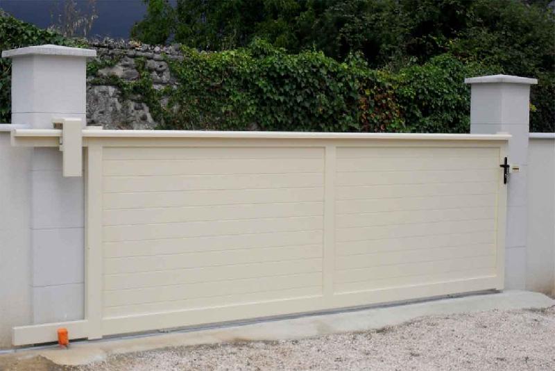 Portail coulissant standard plein - 3000 / 1480_8