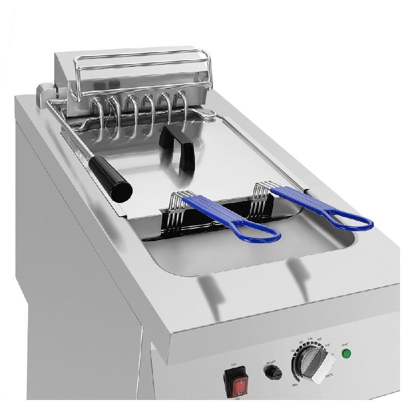 Friteuse électrique sur meuble - 1 cuve 20 L - 12 kW - Buffalo - HU198_8