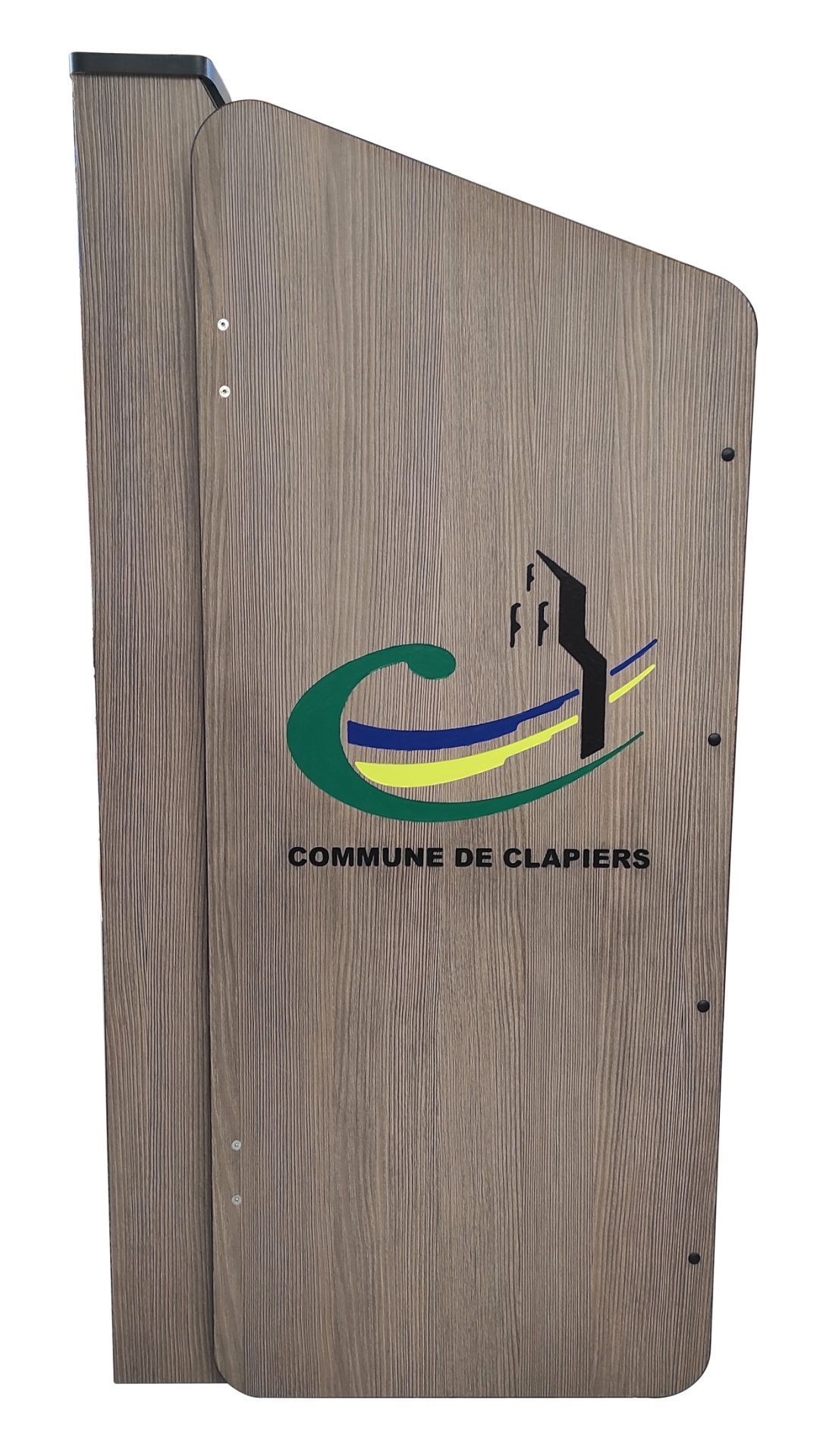 Pupitre pliable avec housse de transport disponible