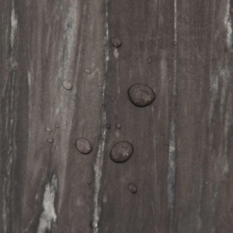 Vidaxl planches de plancher autoadhésives 55 pcs pvc 5,11m² gris foncé 324665_8