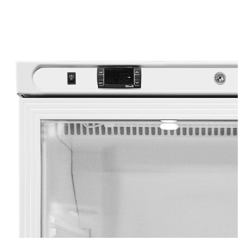 Armoire réfrigérée positive vitrée dessous de comptoir Série C 150L blanc - Polar - CZ785_8