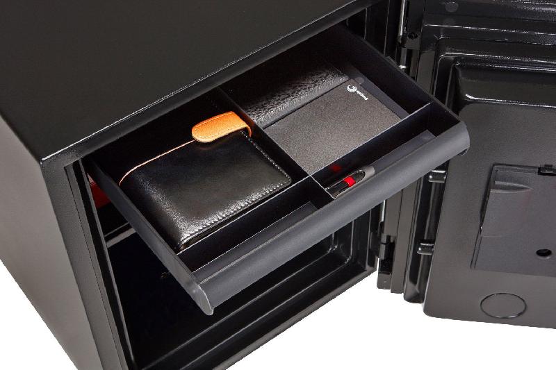 Coffre fort de Luxe ignifuge avec panneau de porte doré et serrure électronique - PHOENIX SPECTRUM LS6001FG_8