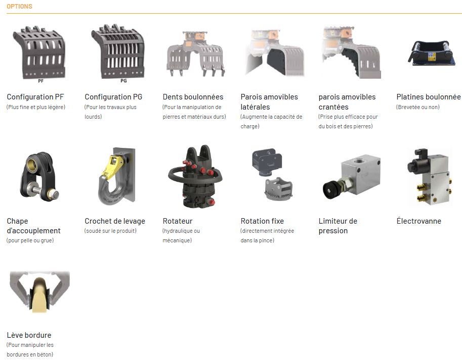 Pince de tri Serie GMPF/G_8