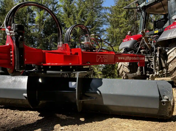 Niveleuse arrière  pour les tracteurs à partir de 60 CH idéale pour les communes, les agriculteurs, les forestiers et les terrassiers - PTH PRODUCTS_8