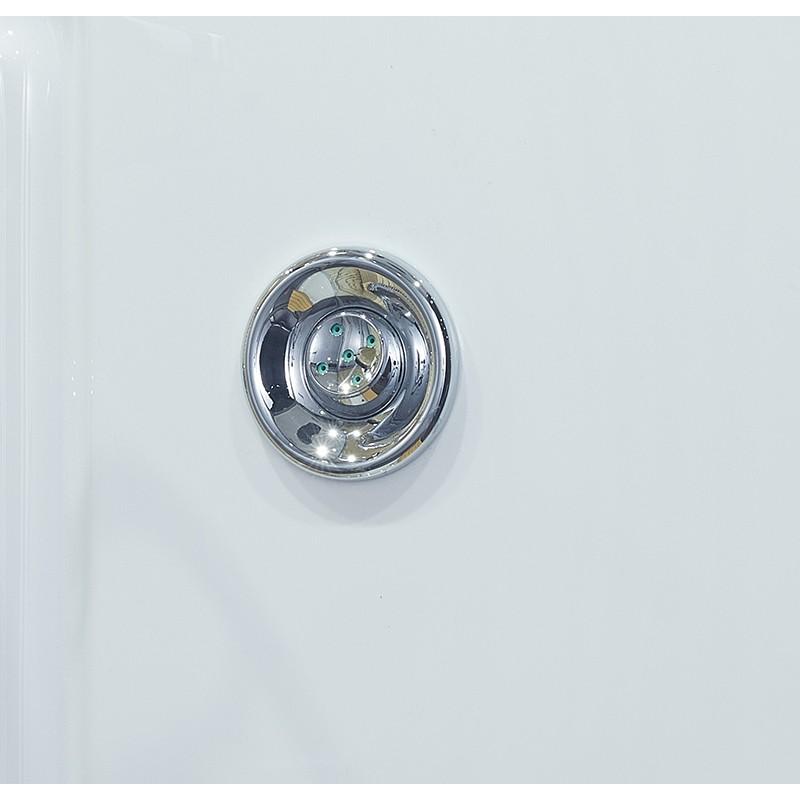 SAUNA DOUCHE HAMMAM BOREAL® SH180-G BLANC GAUCHE_8