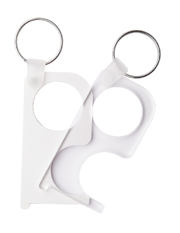 Porte-clés hygiénique en acrylique - pratique pour boutons et portes sans contact_8