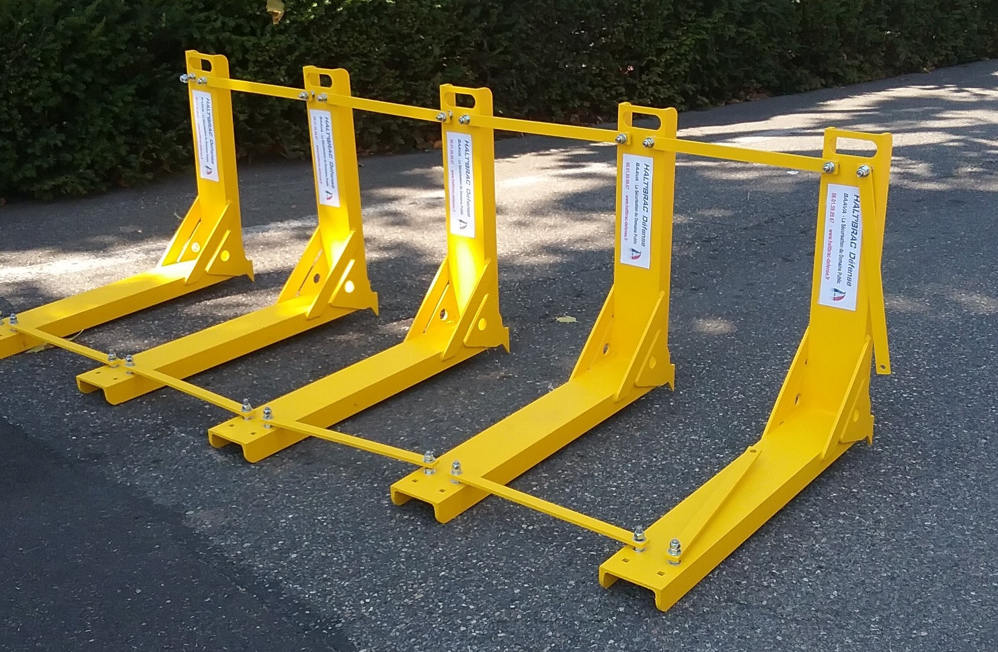 Barrière anti-véhicule pour protection des espaces publics en Europe