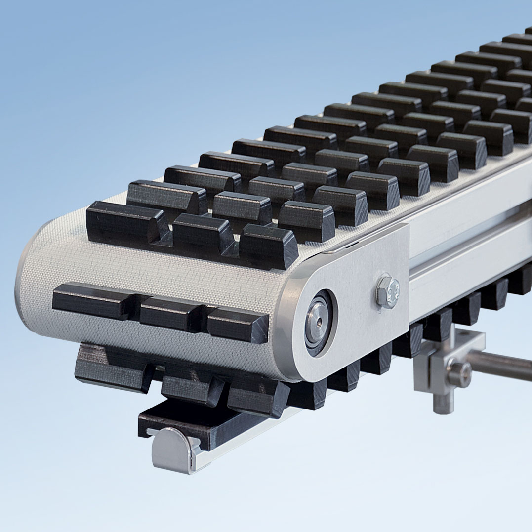 Convoyeur à bande robuste et polyvalent pour produits légers et moyennement lourds - GUF-P 2000 - MK Technology Group - personnalisable, robuste et flexible_8