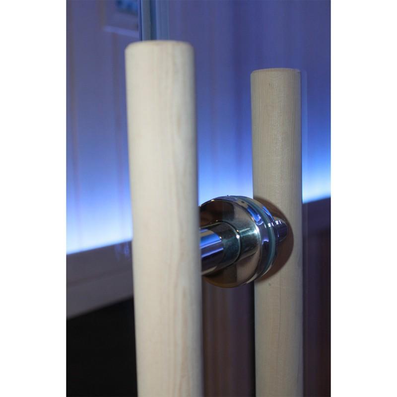 SAUNA INFRAROUGE BOREAL® JAZZ DUO - 2 FAUTEUILS INCLINABLES À SPECTRE COMPLET 150X180_8