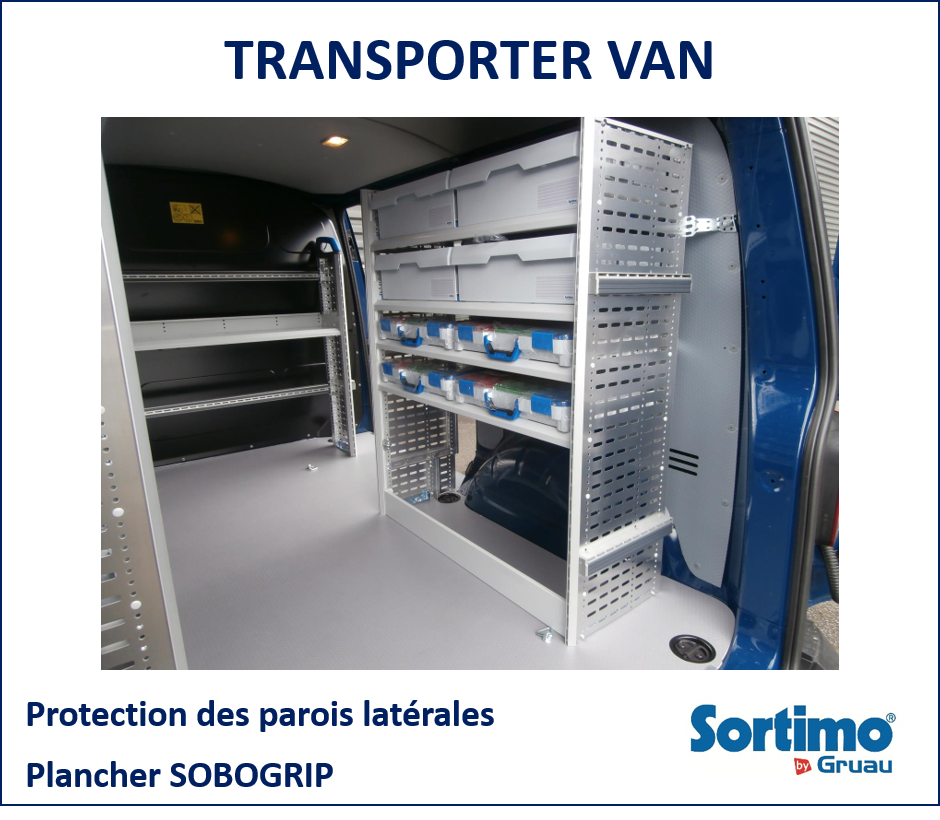 Meuble de rangement pour volkswagen transporter van_8