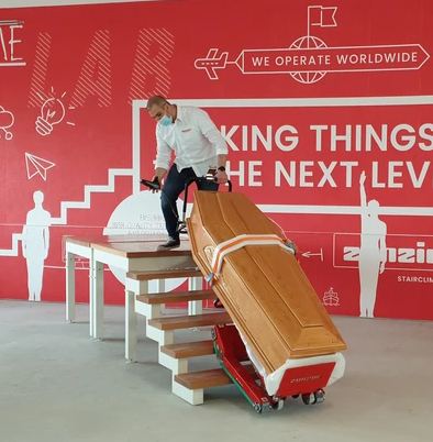 Diable électrique SKIPPER - 300 ou 400 kg - Avec chenilles indépendantes et gestion automatique de l'équilibre_8