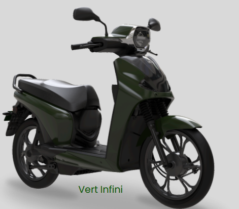 Scooter électrique connecté, homologué UTAC - 45 km/h de vitesse max, 110 km d'autonomie - RUV350 Original_8