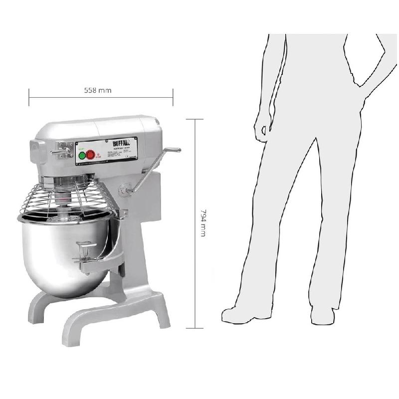 Batteur planétaire 20L 1100W - Buffalo - GL191_8