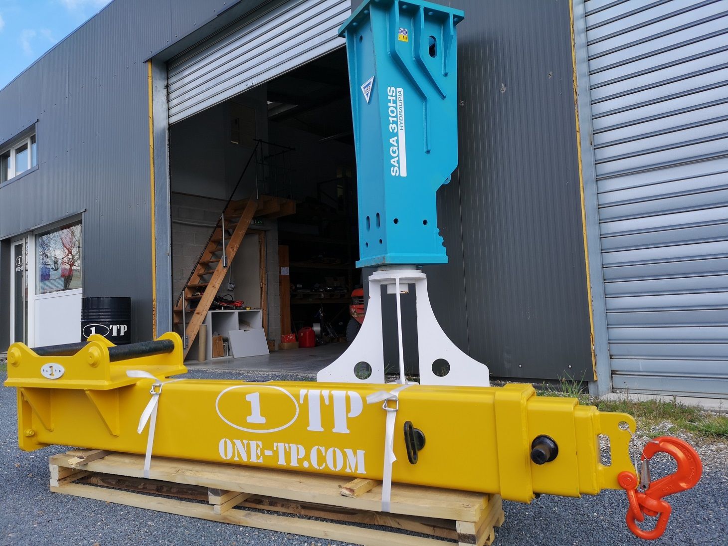 Accessoire pour manutention avec crochets rotatifs certifiés CE