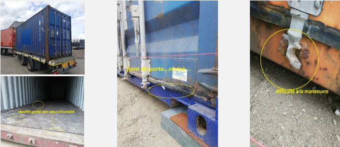 Container maritime 20 pieds High cube -Surface au sol 13,8 m² - 1er voyage ou occasion_8