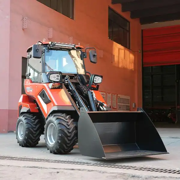 Chargeuse Telescopique Everun ER1230T - 4 Roues Motrices - Moteur Kubota_8
