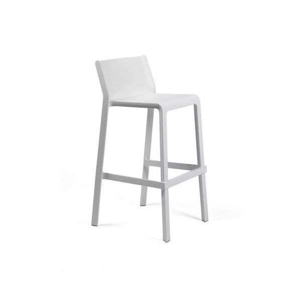 Chaise haute en résine TRILL - Stamp - design épuré, résine recyclable, usage extérieur_8