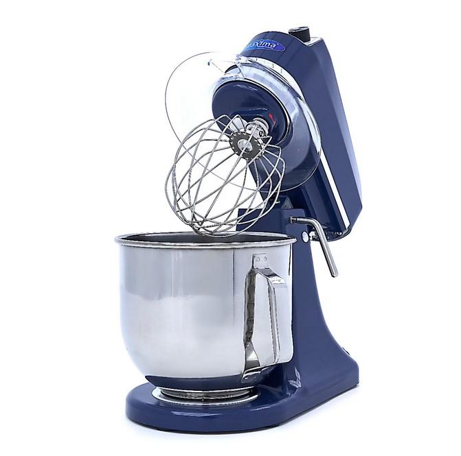 Mixer planétaire - 7 L - jusqu'à 2 kg de pâte - bleu acier | Maxima - 09360790_8
