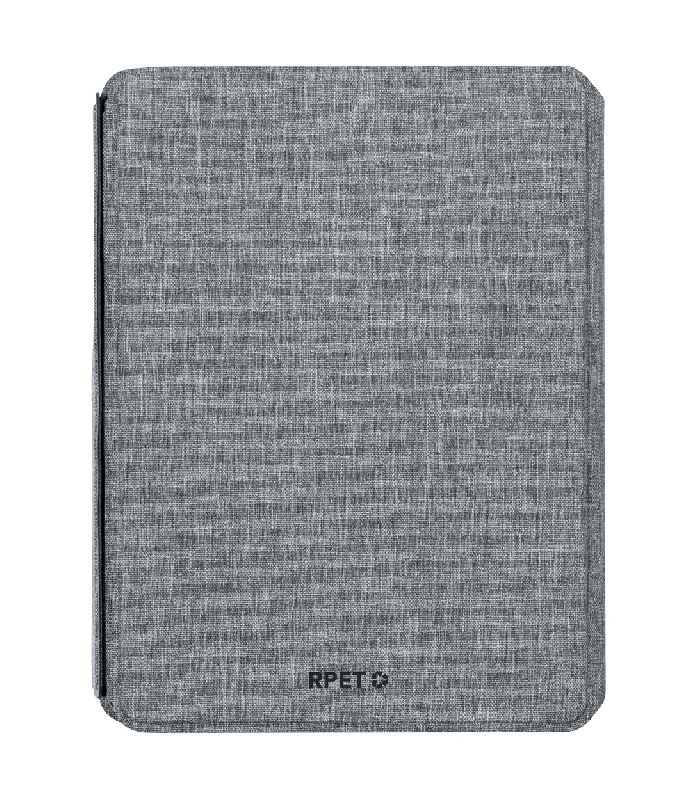 Carnet de notes chargeur sans fil - 5000 mAh - Polyester 300D RPET - Compatible Apple Watch® et iPhone® 12+_8