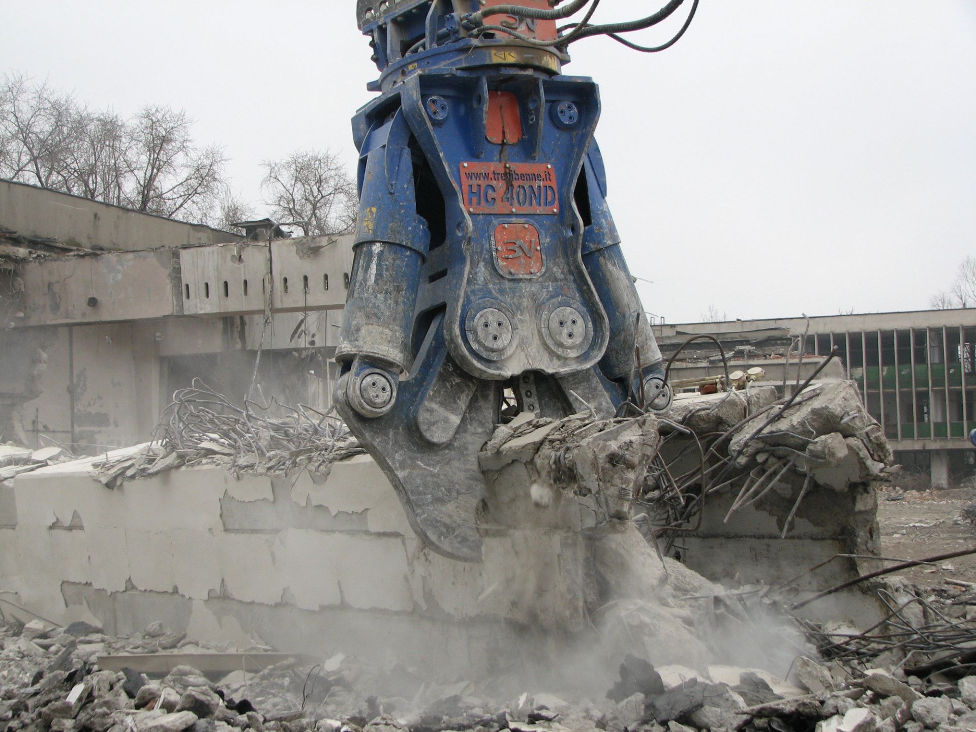 Pince de demolition hc pelles 2 à 165 tonnes_8