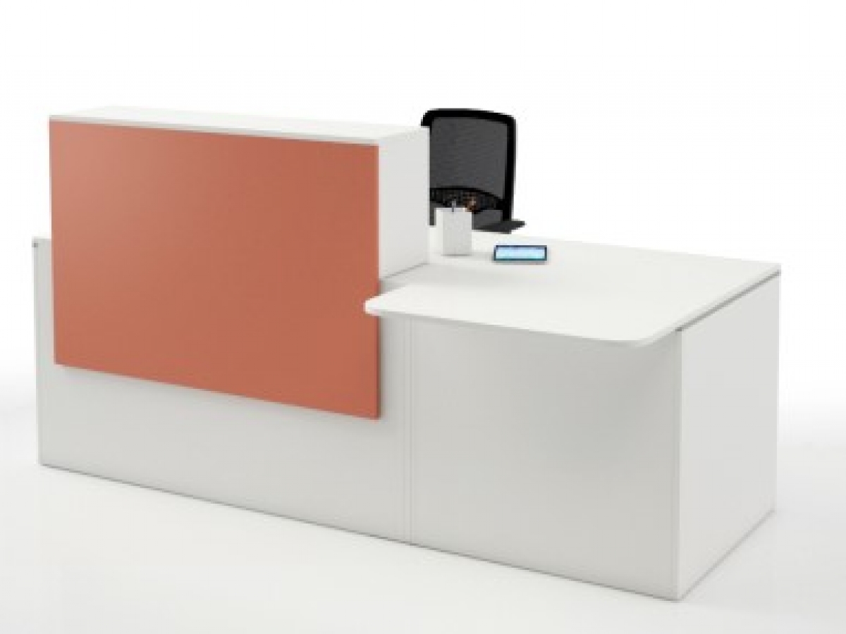 Banque d'accueil professionnel NEW PANO - design modulable avec accessoires personnalisables_8