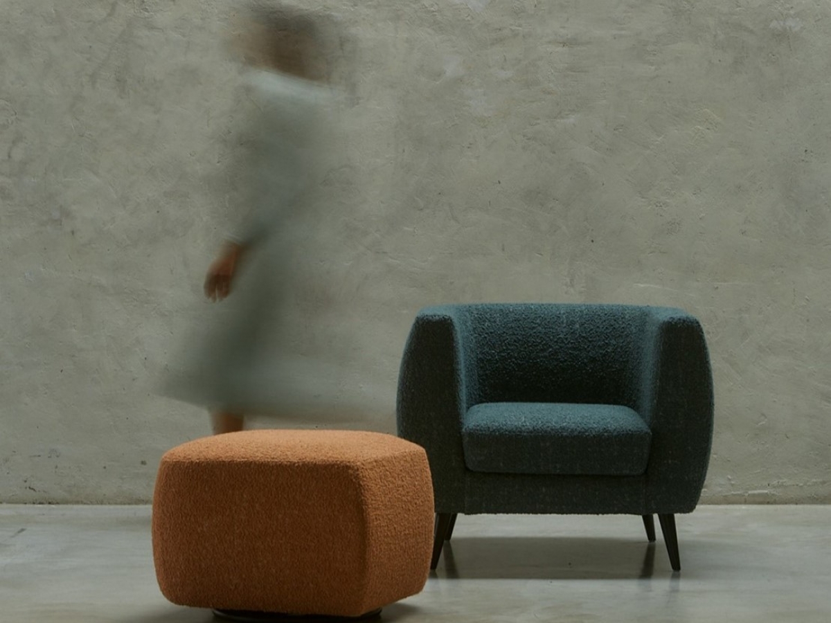 Canapé d'accueil moelleux et contemporain - SEA SHELL - design italien, options personnalisables_8