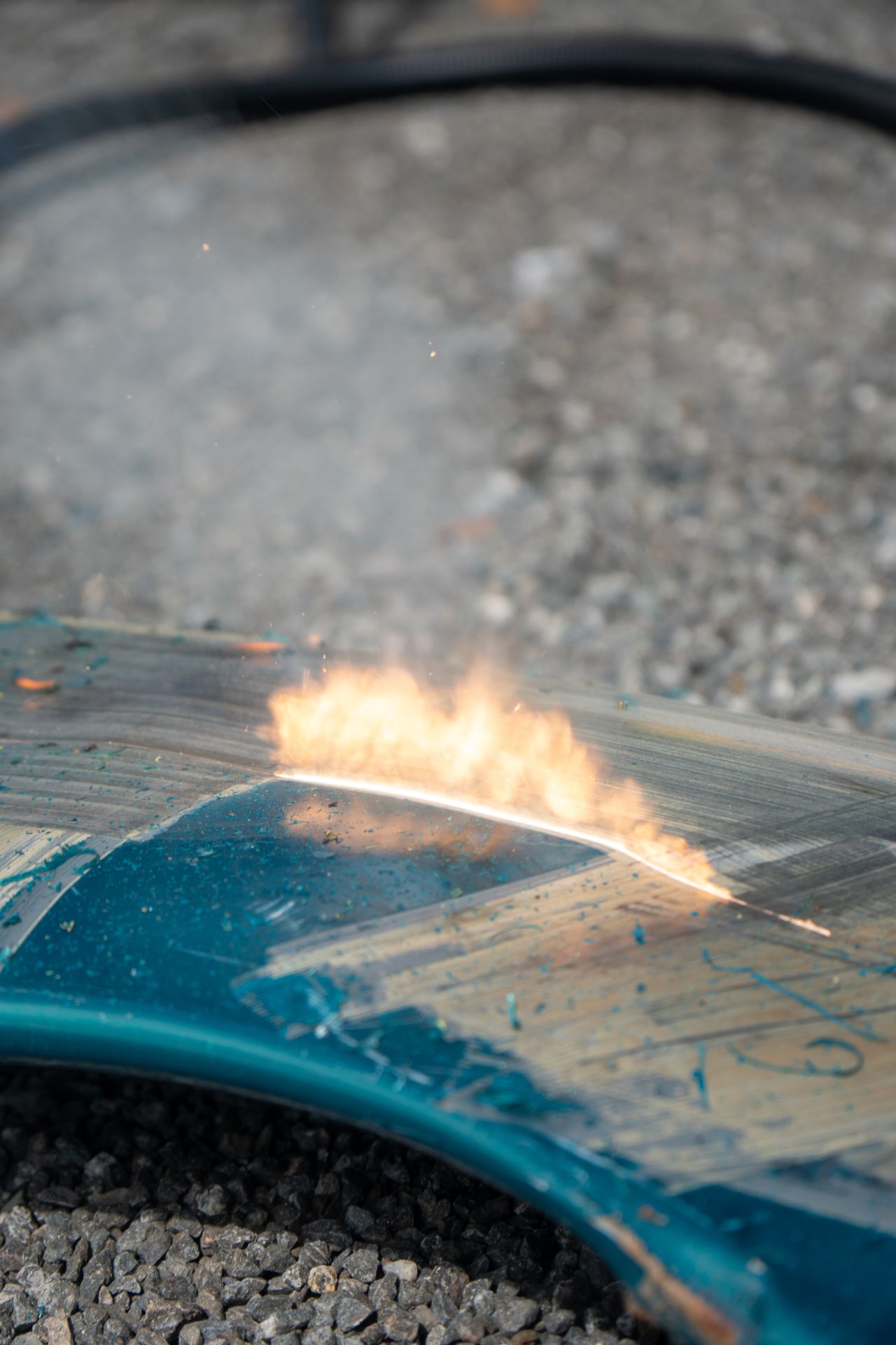 Poste laser respectueux de l'environnement sans produits chimiques