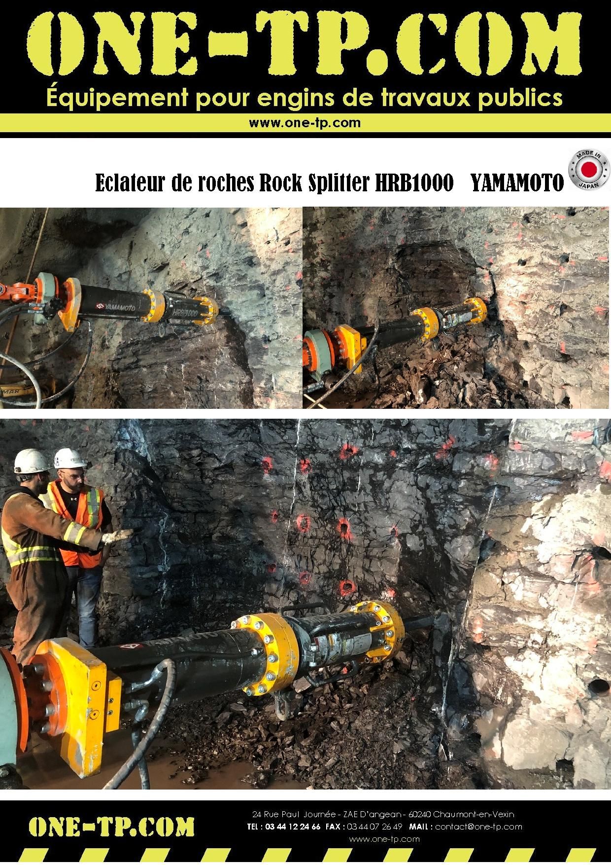 Outil d'excavation efficace pour roches très dures