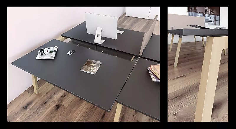 Bench vis-à-vis à partir de 2 postes So Terque_8