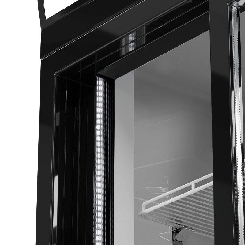 Armoire à boissons double portes coulissantes avec canopy - 880L_8